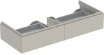 Geberit Xeno2 Unterschrank f. Waschtisch m. B:120cm m. 2 Schubladen, 117,4x22x46,2cm,