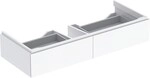 Geberit Xeno2 Unterschrank f. Waschtisch m. B:120cm m. 2 Schubladen, 117,4x22x46,2cm,