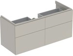 Geberit Xeno2 Unterschrank f. Waschtisch m. B:120cm m. 4 Schubl., 117,4x53x46,2cm,