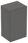 Geberit Smyle Square Seitenschrank mit einer T&uuml;r li, 36x60x32,6cm, lava, 500360JK1