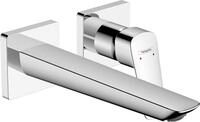 Hansgrohe 2-Loch Waschtischarmatur Unterputz Fine Logis F-Set chrom, 71256000