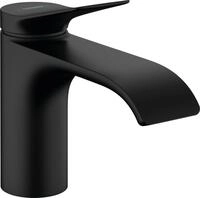 Hansgrohe Standventil 80 Vivenis ohne Ablaufgarnitur mattschwarz, 75013670 75013670