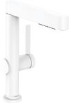 Hansgrohe Waschtischmischer 230 Finoris Ausziehbrause 2jet mattweiss, 76063700