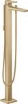 Hansgrohe Wannenmischer Metropol Fertigset zur Bodenmontage Brushed Bronze, 32532140