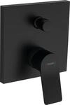 Hansgrohe Wannenmischer Unterputz Vivenis Fertigset mattschwarz, 75415670 75415670