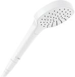 Hansgrohe Handbrause Croma Select E 1jet EcoSmart 9 l/min mattweiss, 26815700