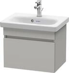 Duravit DuraStyle Waschtischunterbau wandh&auml;ngend Betongrau Matt 500x368x398 mm...