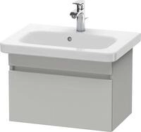 Duravit DuraStyle Waschtischunterbau wandh&auml;ngend Betongrau Matt 580x368x398 mm...