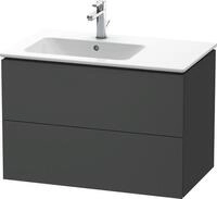 Duravit L-Cube Waschtischunterbau wandh&auml;ngend Graphit Matt 820x481x550 mm -