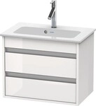 Duravit Ketho Waschtischunterbau wandh&auml;ngend Wei&szlig; Hochglanz 600x385x480 mm -