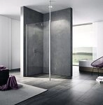 Kermi Walk-In XB WDR 0800x2000, silber hochglanz, ESG Opaco, XBWDR08020VUK