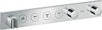 Hansgrohe Thermostatmodul Unterputz Select Axor Fertigset 4 Verbraucher chrom,
