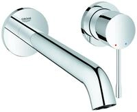 GROHE 2-Loch Waschtischarmatur Unterputz Essence Ausladung 230mm chrom, 29193001
