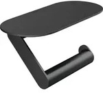 Hansgrohe Papierrollenhalter WallStoris mit Ablage mattschwarz, 27928670 27928670