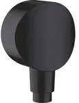 Hansgrohe Schlauchanschluss DN15 Fixfit S mit R&uuml;ckflussverhinderer mattschwarz,