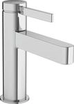 Hansgrohe Waschtischmischer 100 Finoris mit Push-Open Ablaufgarnitur chrom, 76010000