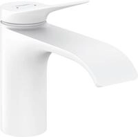 Hansgrohe Waschtischmischer 80 Vivenis m.Zugstangen-Ablaufgarnitur mattweiss,