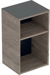 Geberit Smyle Square Seitenschrank, offen 36x60x29,9cm, Nussbaum, 500358JR1 500358JR1