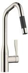 Dornbracht Einhebelmischer Pull-down mit Brausefunktion SYNC 33875895 Platin