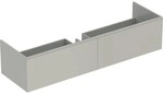 Geberit Xeno2 Unterschrank f. Waschtisch aus VARICOR mit zwei Hl., 159,5x35x47,3cm,