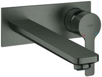 GROHE 2-Loch-WT-Wandbatterie Lineare 23444_1 FMS hard graphite geb&uuml;rstet, 23444AL1