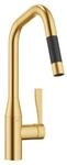 Dornbracht Einhebelmischer Pull-down mit Brausefunktion SYNC 33875895 Messing