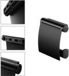 KEUCO Plan Black Selection Toilettenpapierhalter mit Deckel, schwarz matt,