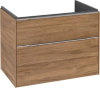 Villeroy & Boch Subway 3.0 Waschbeckenunterschrank, 2 Ausz&uuml;ge, 772 x 579 x 462 mm,