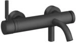 Dornbracht Wannen-Einhandbatterie f&uuml;r Wandmontage META 33200660 Schwarz matt