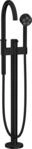 Hansgrohe Wannenmischer Axor One Fertigset zur Bodenmontage mattschwarz, 48440670