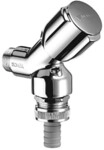 Schell Ger&auml;teschr&auml;gsitzventil COMFORT mit R&uuml;ckflu&szlig;verhinderer mit RB 1/2"chrom