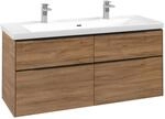 Villeroy & Boch Subway 3.0 Waschbeckenunterschrank, 4 Ausz&uuml;ge, 1272 x 579 x 462 mm,