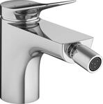 Hansgrohe Bidetmischer Vivenis mit Zugstangen-Ablaufgarnitur chrom, 75200000 75200000