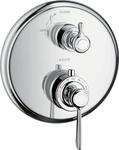 Hansgrohe Thermostat Unterputz Axor Montreux F-Set Hebelgriff chrom mit