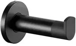 KEUCO Plan Black Selection Handtuchhaken mit T&uuml;rpuffer, schwarz matt, 14911370000