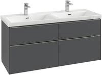 Villeroy & Boch Subway 3.0 Waschbeckenunterschrank, 4 Ausz&uuml;ge, 1272 x 579 x 462 mm,