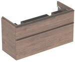 Geberit Smyle Square Unterschrank f&uuml;r Dopppelwaschtisch m. 2 Schubladen,