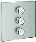 GROHE 3-fach UP-Ventil Grohtherm Smart Control 29127 FMS eckig supersteel, 29127DC0