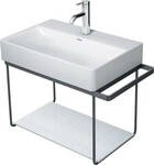 Duravit DuraSquare Metallkonsole Schwarz Matt 665x381x400 mm - 0031144600 31144600