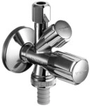 Schell Kombinations Eckventil COMFORT mit RV 3/8 " " chrom 035500699