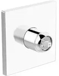 Hansa Funktionseinheit mit Dekorset Brausearmatur Hansa 4055 chrom, 40559173 40559173