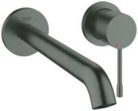 GROHE 2-Loch Waschtischarmatur Unterputz Essence Ausl. 230mm hard graphite