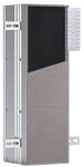 emco Mehrfachpapierhalter asis plus Unterputz, 492 mm, T&uuml;ranschlag links, 975611004