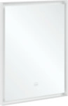 Villeroy & Boch Subway 3.0 Spiegel, mit Beleuchtung, 600 x 750 x 47,5 mm...