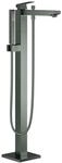 GROHE EH-Wannenbatterie Eurocube 23672_1 FMS Bodenmontage hard graphite geb&uuml;rstet,