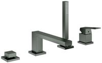 GROHE 4-Loch-Einhand-Wannenkombination Eurocube 19897_1 hard graphite...