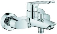 GROHE Wannenarmatur Eurosmart 25241_3 Wandmontage offener Hebel chrom, 25241003