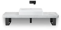 Duravit Tulum by Starck Einhebel-Waschtischmischer Schwarz Matt 173x191x88 mm -