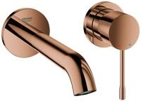 GROHE 2-Loch Waschtischarmatur Unterputz Essence Ausladung 183mm warm sunset,