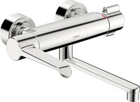 Hansa Waschtischarmatur HANSACLINICA 0880 Bed.he. lang Ausld. 285 mm chr 8805202